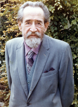 Dane Rudhyar, photographié par Samuel à Palo Alto en 1982